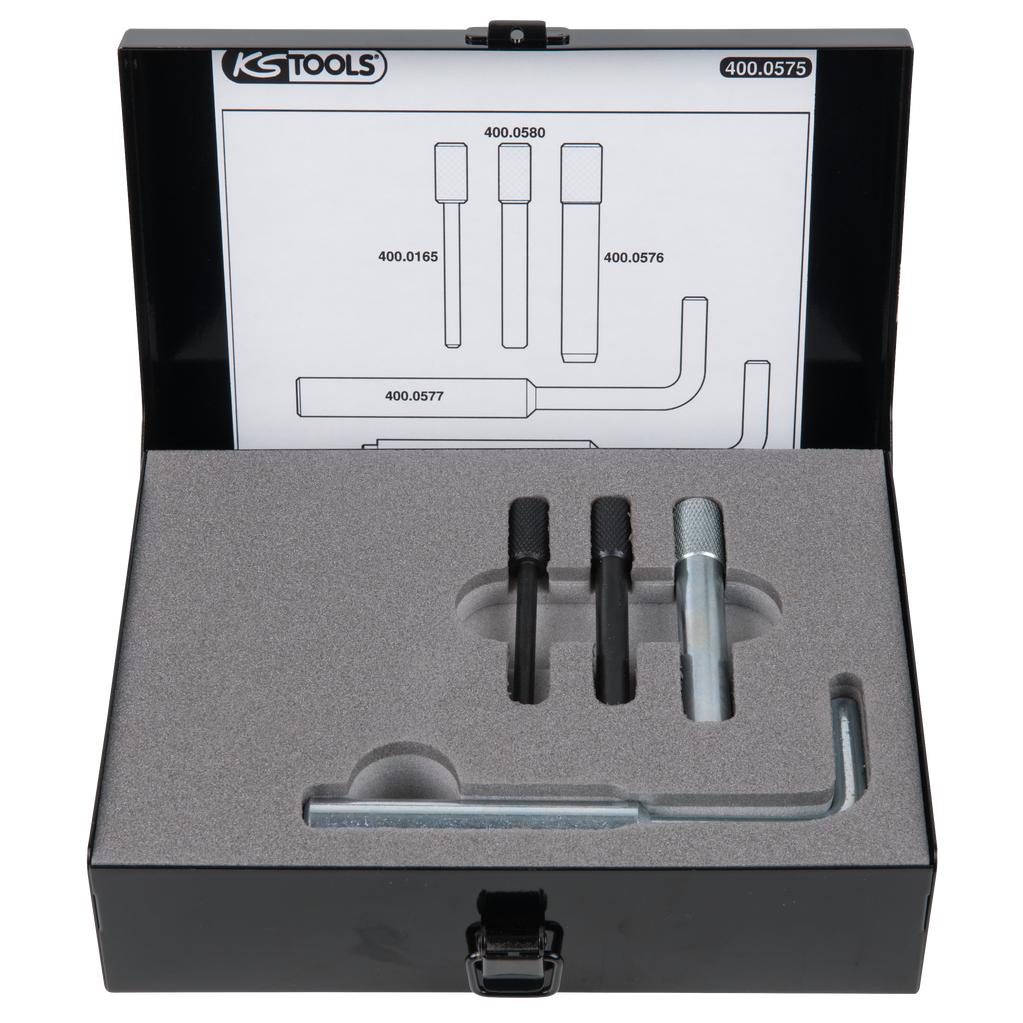 KS Tools Motoreinstell-Werkzeug-Satz für Ford, 5-tlg Duratorq-Motoren-1 Foto Produkt Allgemein Spezialwerkzeug Automobil