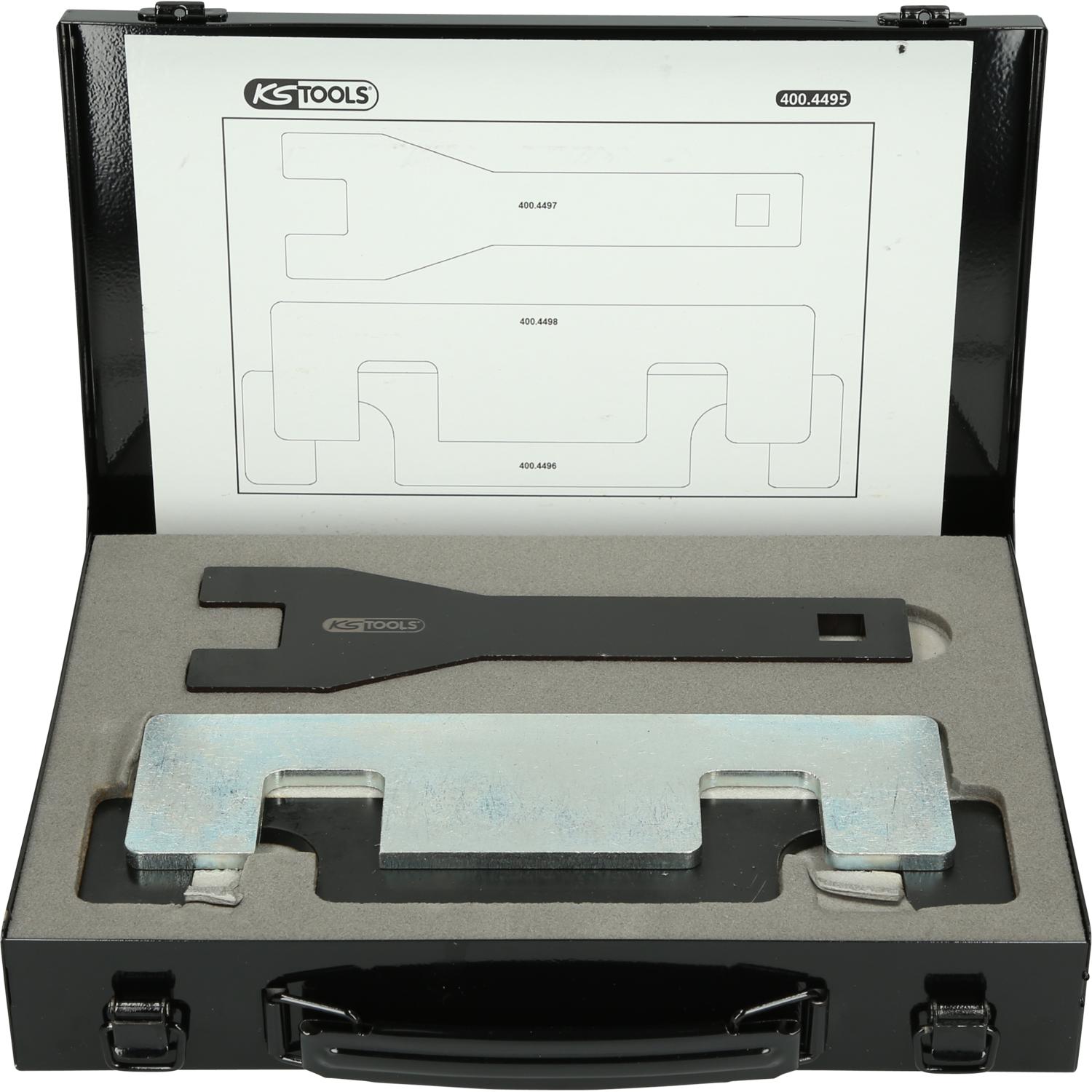 KS Tools Motoreinstell-Werkzeug-Satz für Opel, 3-tlg-1 Foto Produkt Allgemein Spezialwerkzeug Automobil