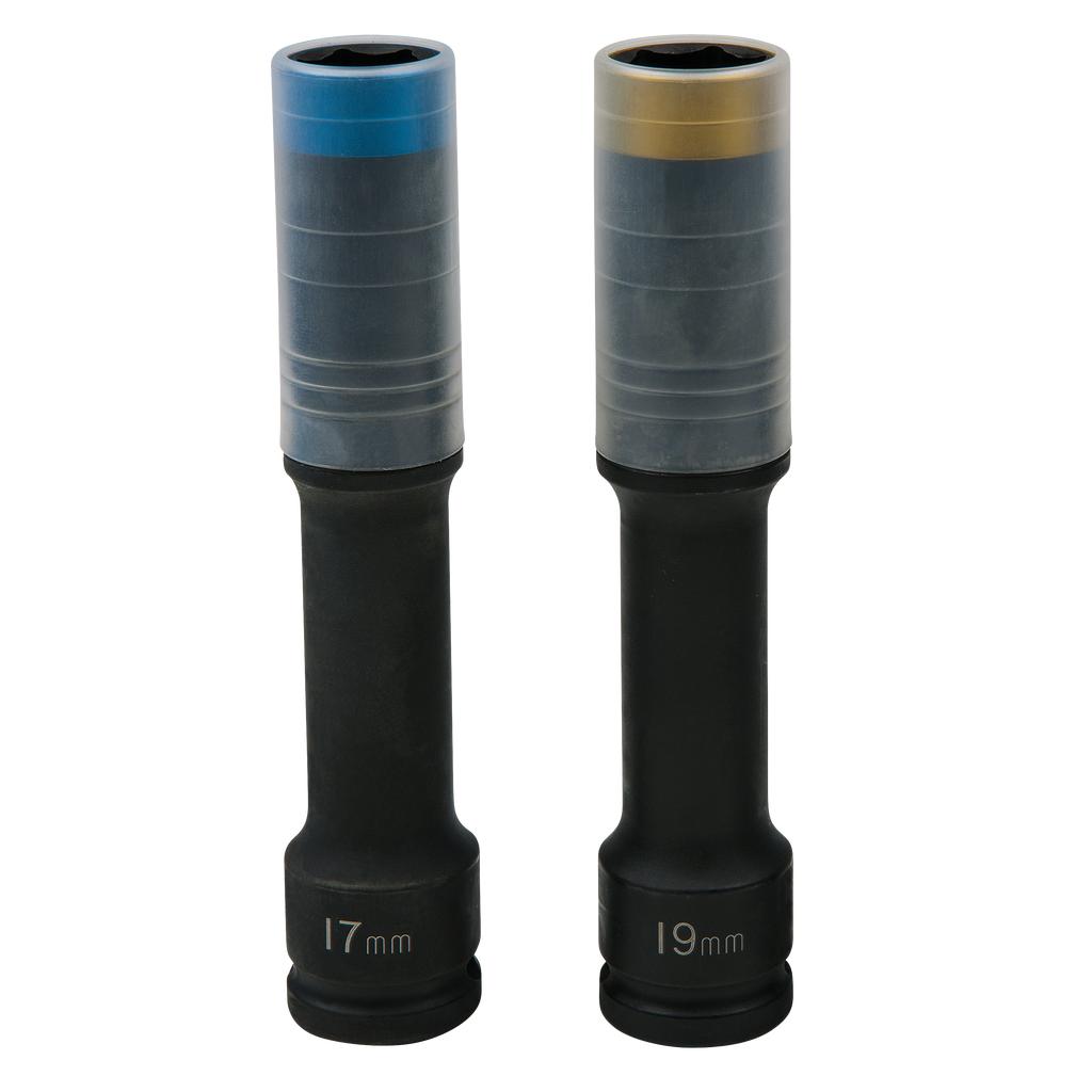 KS Tools SlimPOWER Impact-Stecknuss-Satz, extra lang, 2-tlg, 1/2", 17+19mm-1 Foto Produkt Allgemein Spezialwerkzeug Automobil