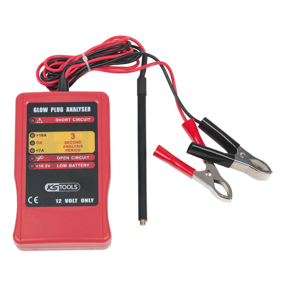 KS Tools Glühkerzen-Prüfgerät-1 Foto Produkt Allgemein Spezialwerkzeug Automobil