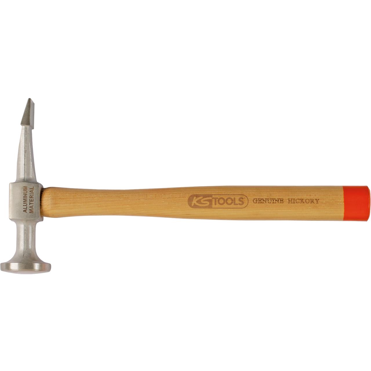 KS Tools Aluminium-Karosserie-Flachspitzhammer gewölbter Kopf, rund/flachspitz-1 Foto Produkt Allgemein Spezialwerkzeug Automobil