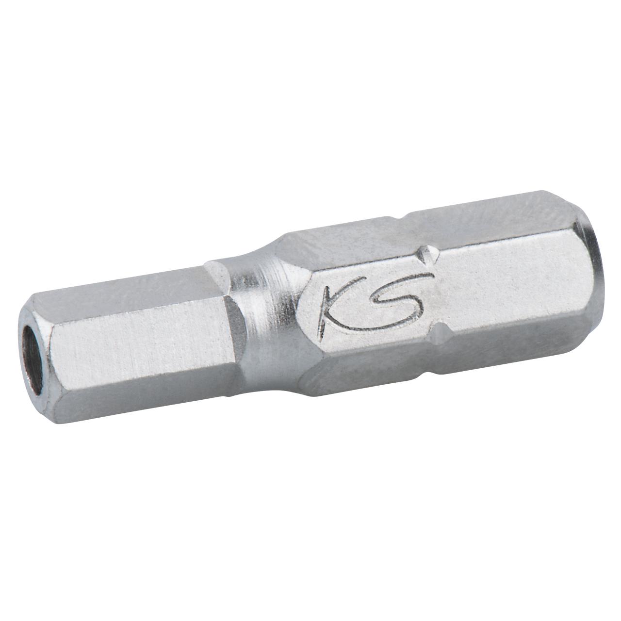KS Tools 1/4" Bit Innensechskant, Bohrung, 25mm, 5/32"-1 Foto Produkt Allgemein Bits