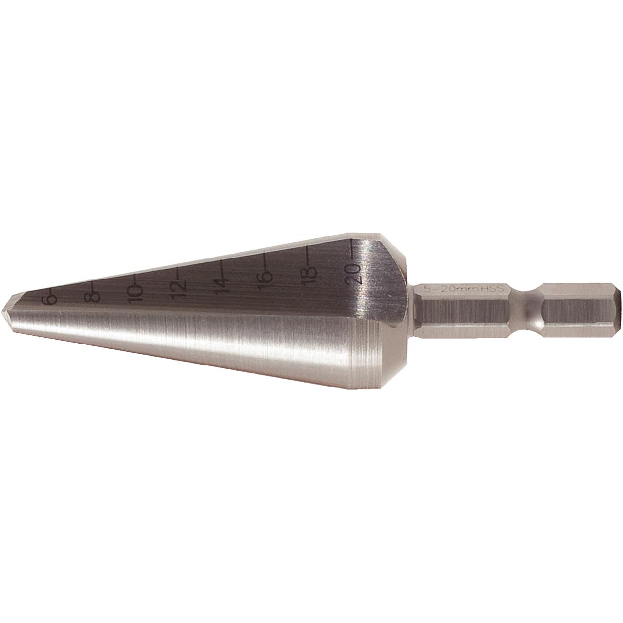 KS Tools HSS Blechschälbohrer-Bit, Ø 5-22mm-1 Foto Produkt Allgemein Bohrer