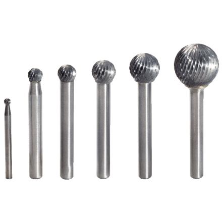 KS Tools HM Kugel-Frässtift Form D, 6mm-1 Foto Produkt Allgemein Bohrer