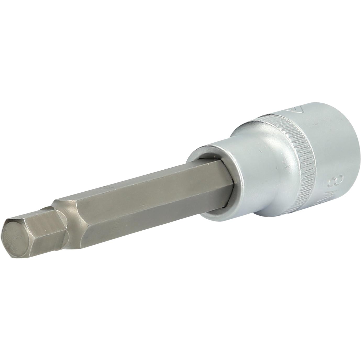 Brilliant Tools 1/2" Innensechskant Bit-Stecknuss, 100 mm lang, 8 mm-2 Hauptbild