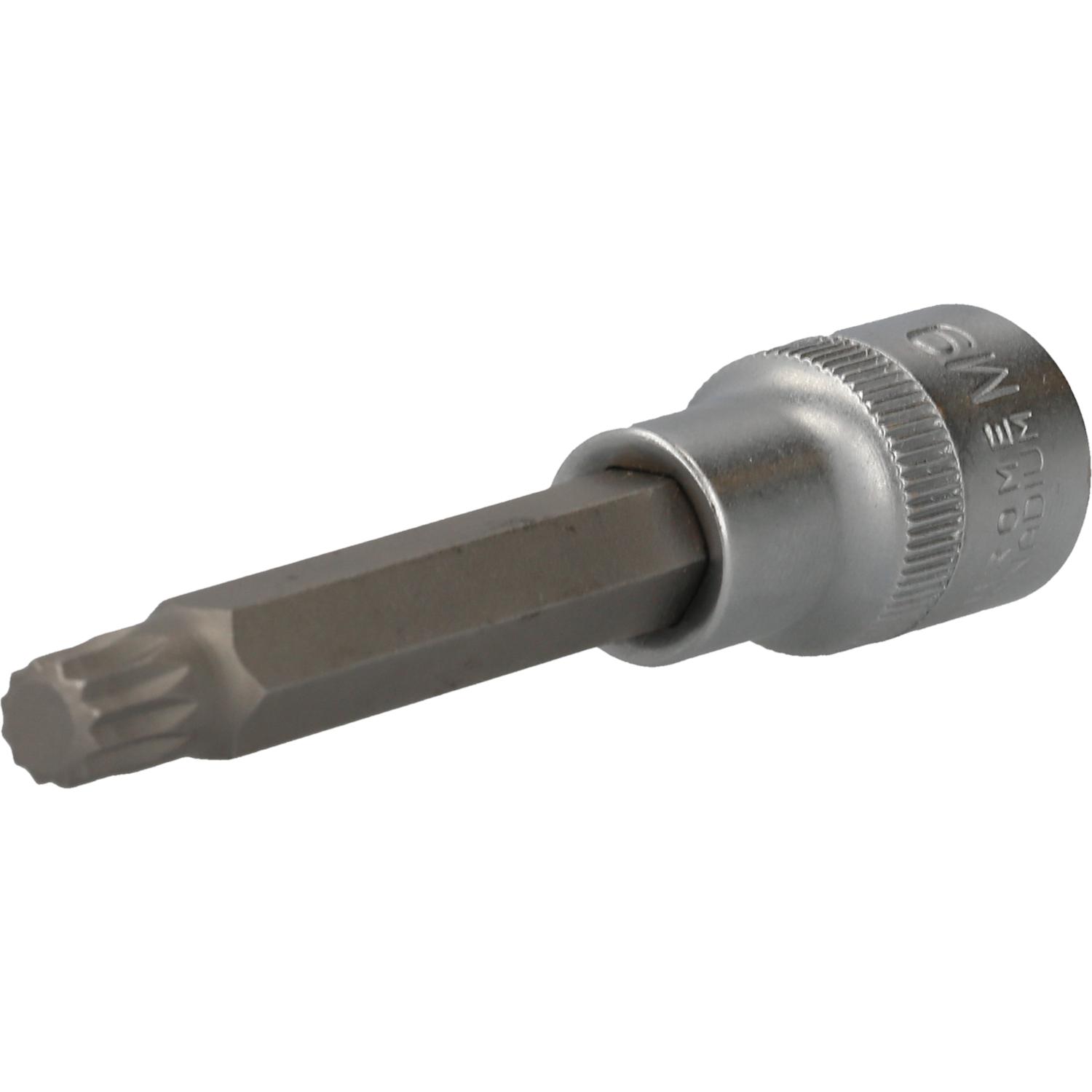Brilliant Tools 1/2" Vielzahn-Bit-Stecknuss, 100 mm lang, M9-2 Hauptbild