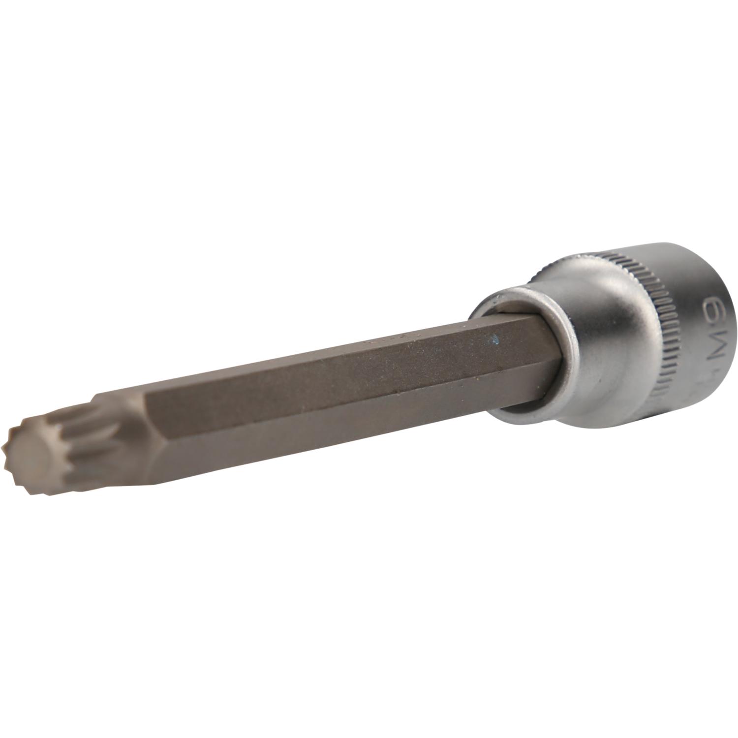 Brilliant Tools 1/2" Vielzahn-Bit-Stecknuss, 140 mm lang, M9-2 Hauptbild