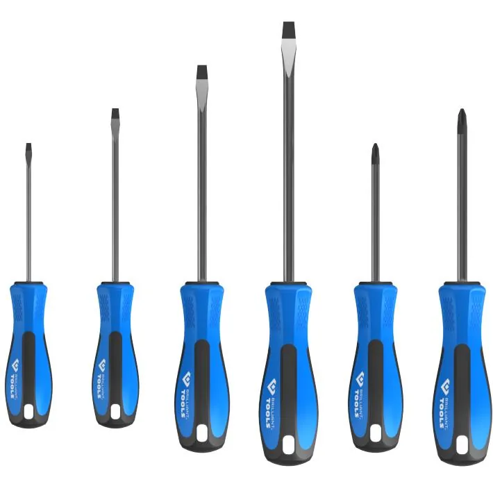 Brilliant Tools Schraubendreher-Satz, 6-tlg, Schlitz, PH Phillips-2 Hauptbild