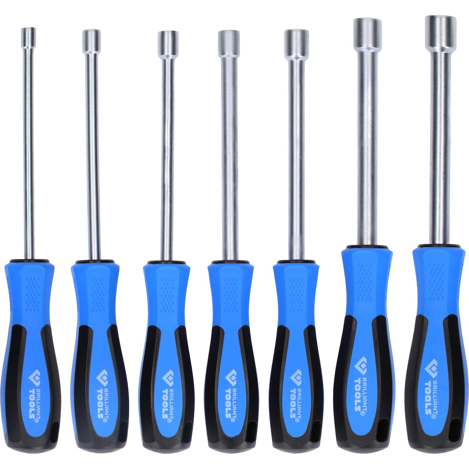 Brilliant Tools Stecknuss-Schraubendreher-Satz, 7-tlg, 5 - 12 mm-2 Hauptbild