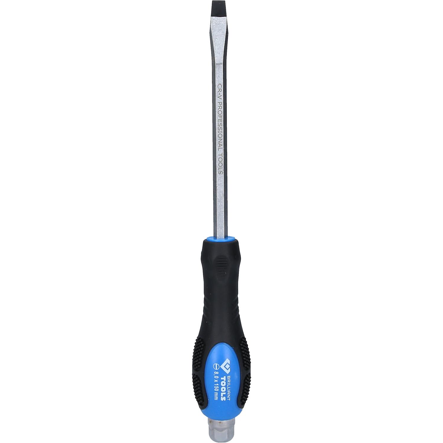 Brilliant Tools Schraubendreher Schlitz mit Schlagkappe, 8,0 mm-1 Hauptbild
