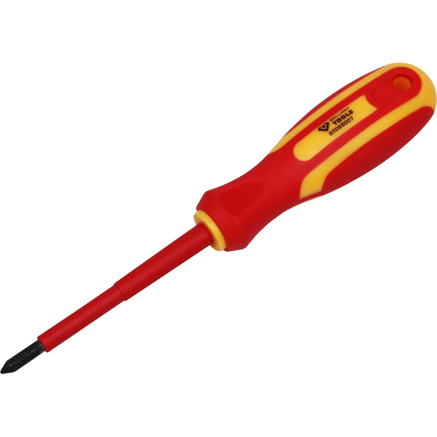 Brilliant Tools VDE Schraubendreher PH Phillips PH1 x 80 mm-2 Hauptbild