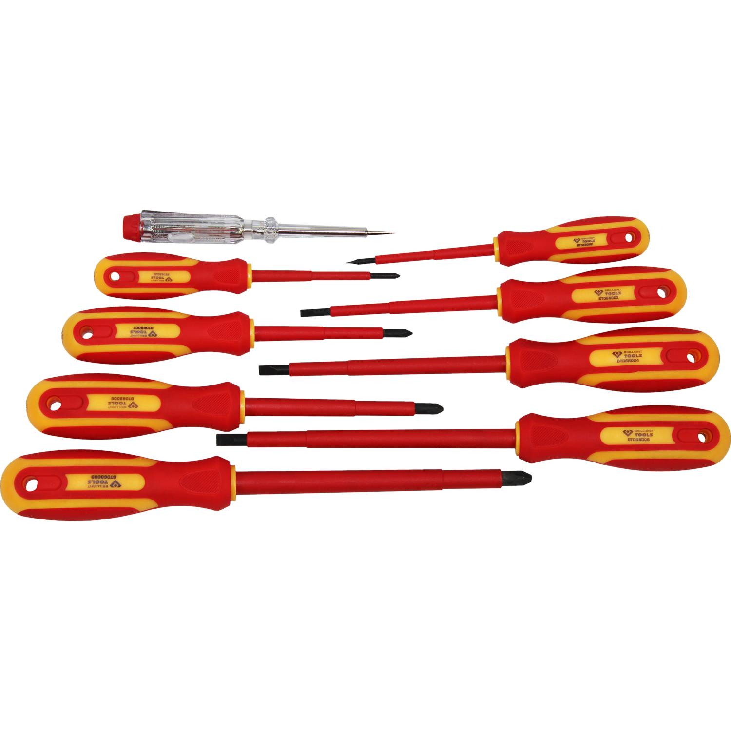 Brilliant Tools VDE Schraubendreher-Satz, 9-tlg, Schlitz und PH Phillips-2 Hauptbild
