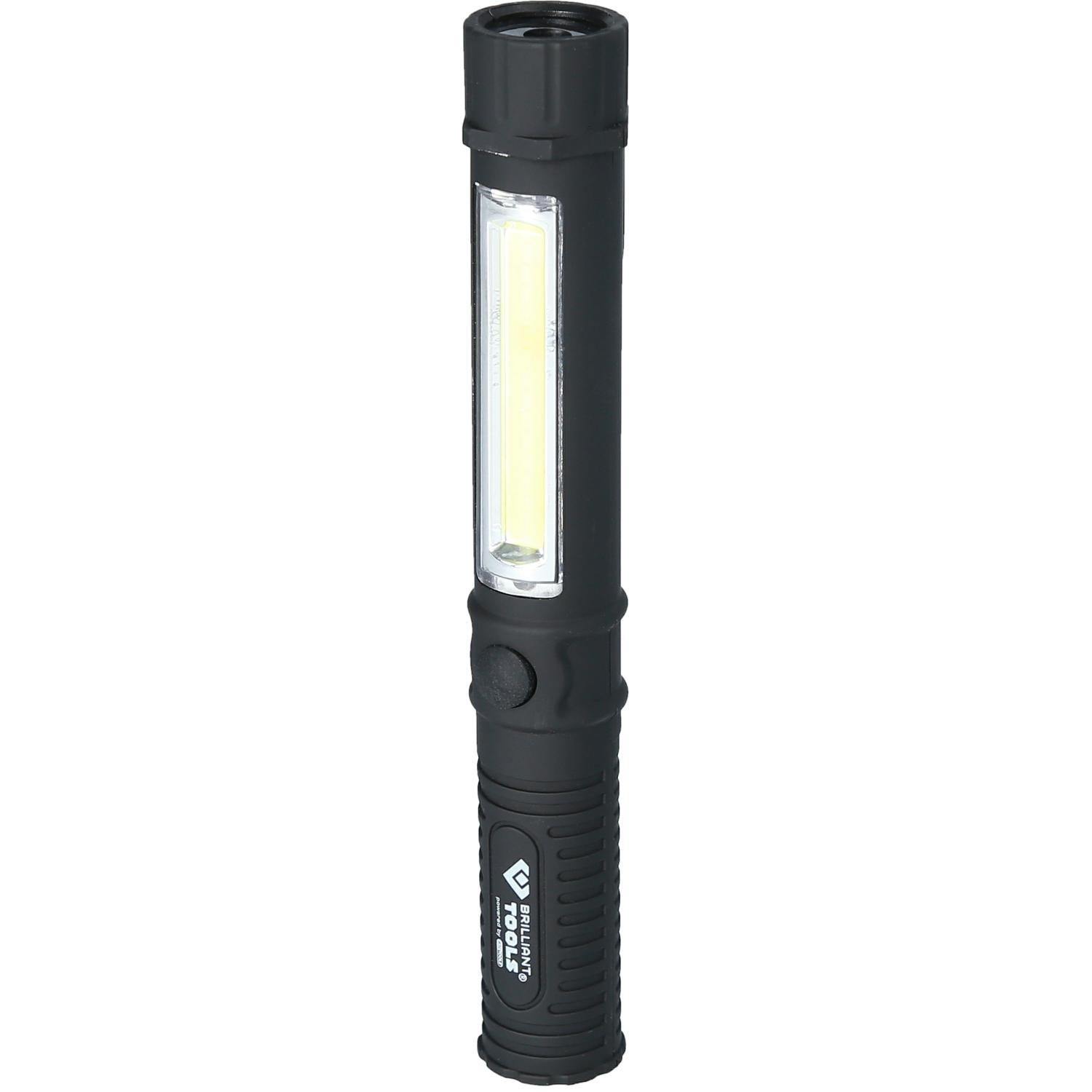 Brilliant Tools 2 in 1 COB-Taschenlampe mit 140 Lumen-2 Hauptbild