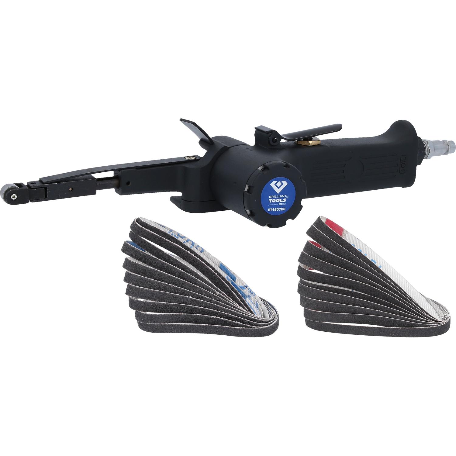 Brilliant Tools Druckluft-Bandschleifer-Satz, 23-tlg-1 Hauptbild