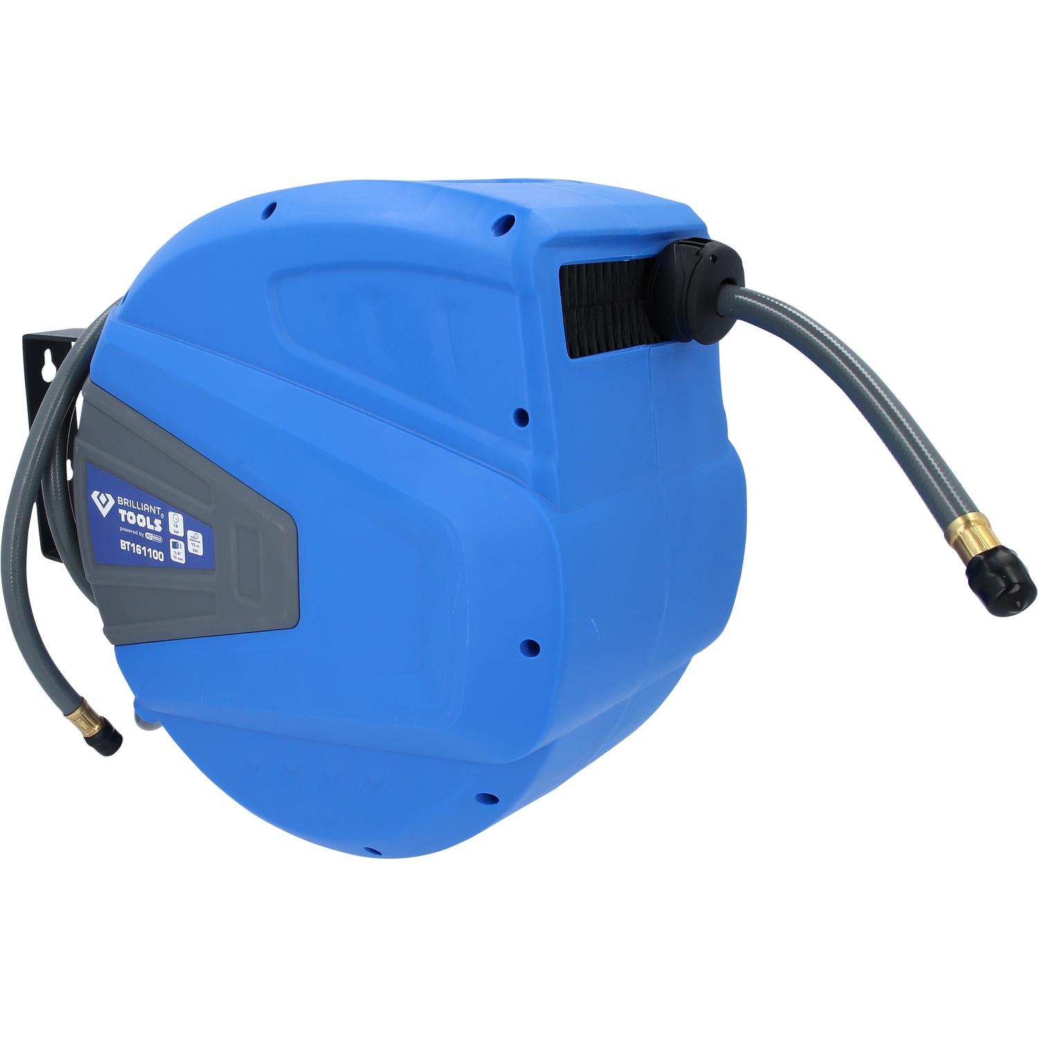 Brilliant Tools Automatischer Druckluftschlauch-Aufroller, Ø 10 mm x 15 m-2 Hauptbild