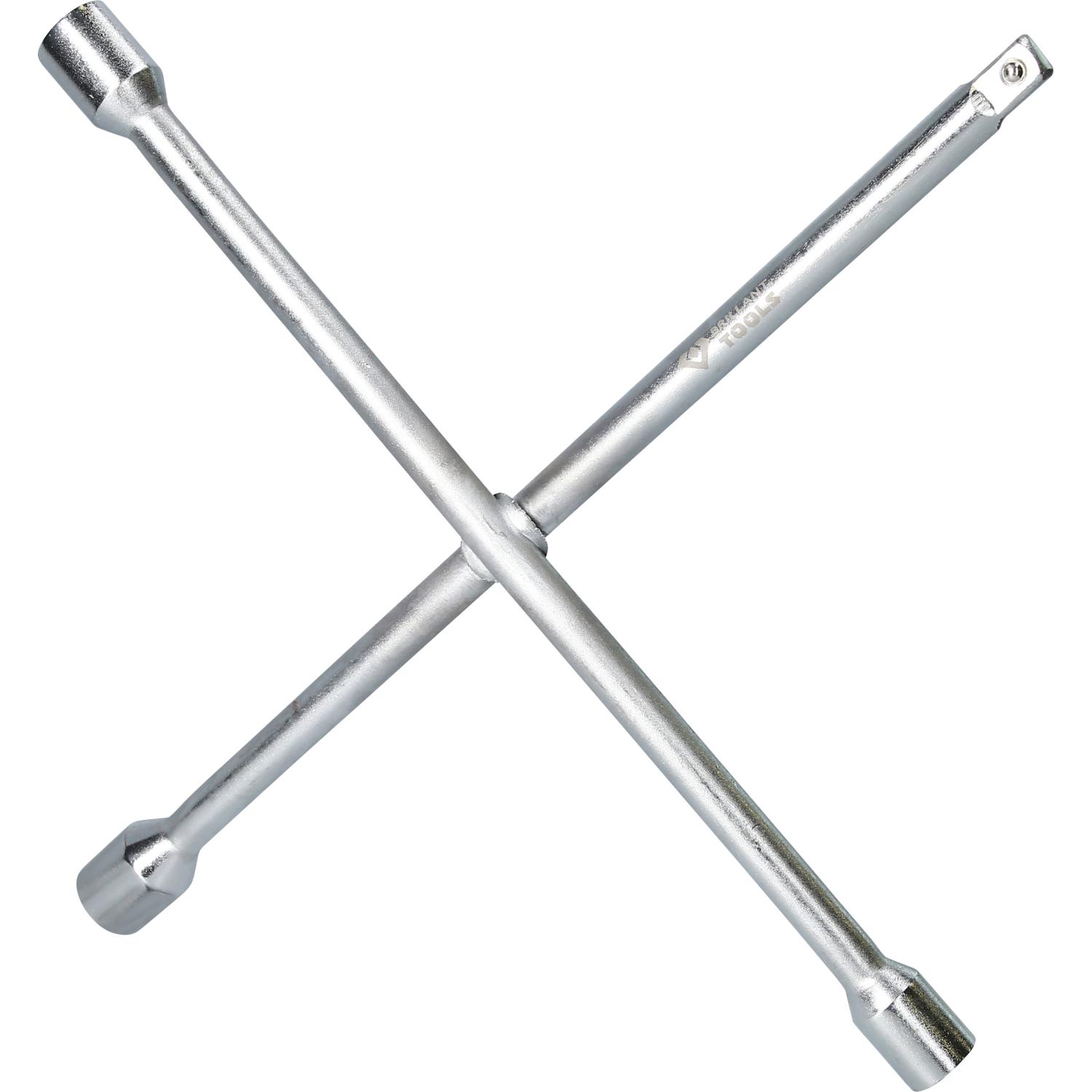 Brilliant Tools Rad-Kreuzschlüssel, 1/2" x 17 x 19 x 22 mm-2 Hauptbild
