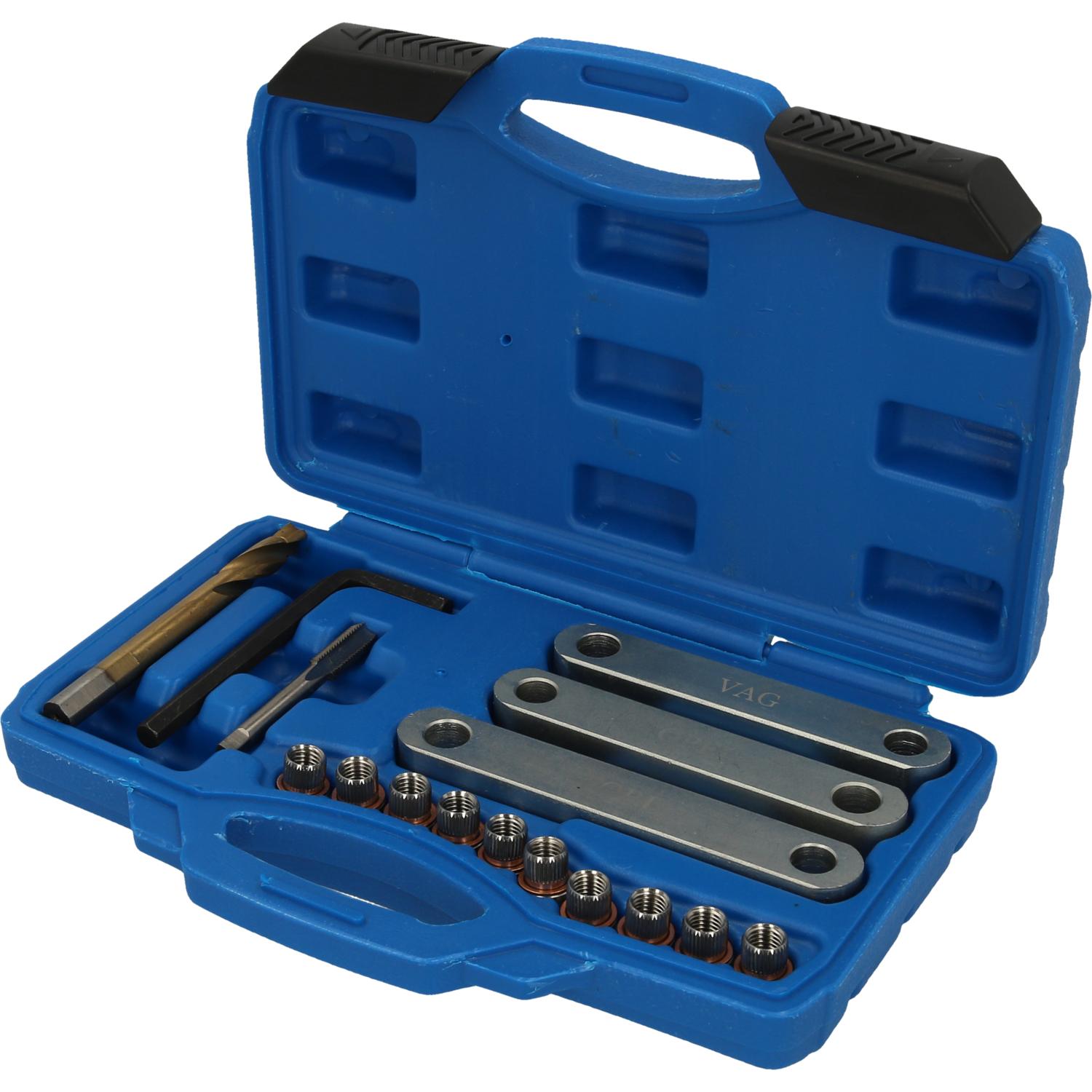 Brilliant Tools Reparatursatz für Bremsgewinde, M9 x 1,25, 16-tlg-2 Hauptbild