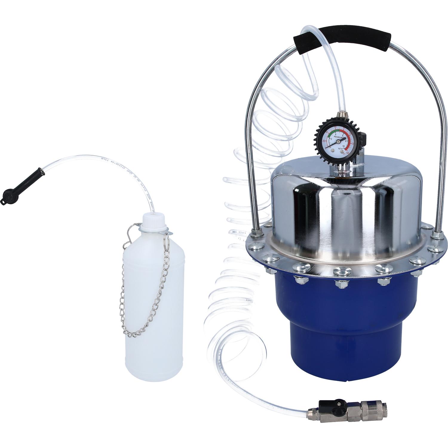 Brilliant Tools Druckluft-Bremsentlüftungsgerät mit Auffangflasche-2 Hauptbild