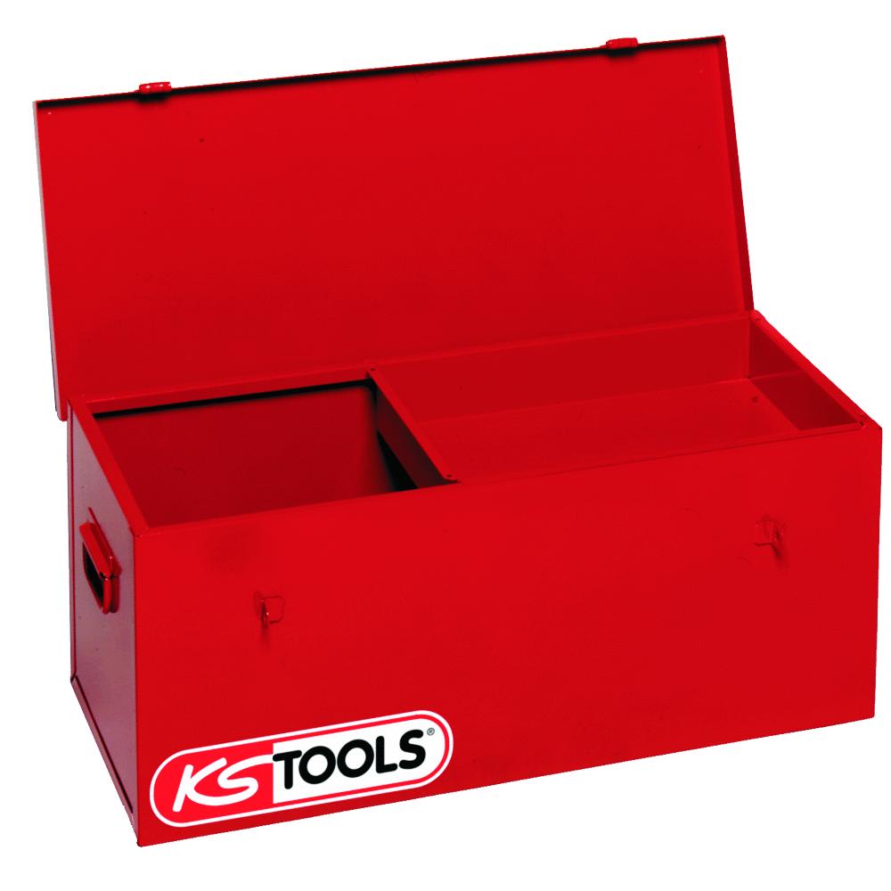 KS Tools Stahlblech-Werkzeugtruhe mit Einlageboden, 550 x 300 x 300 mm-1 Foto Produkt Allgemein Werkstatteinrichtung