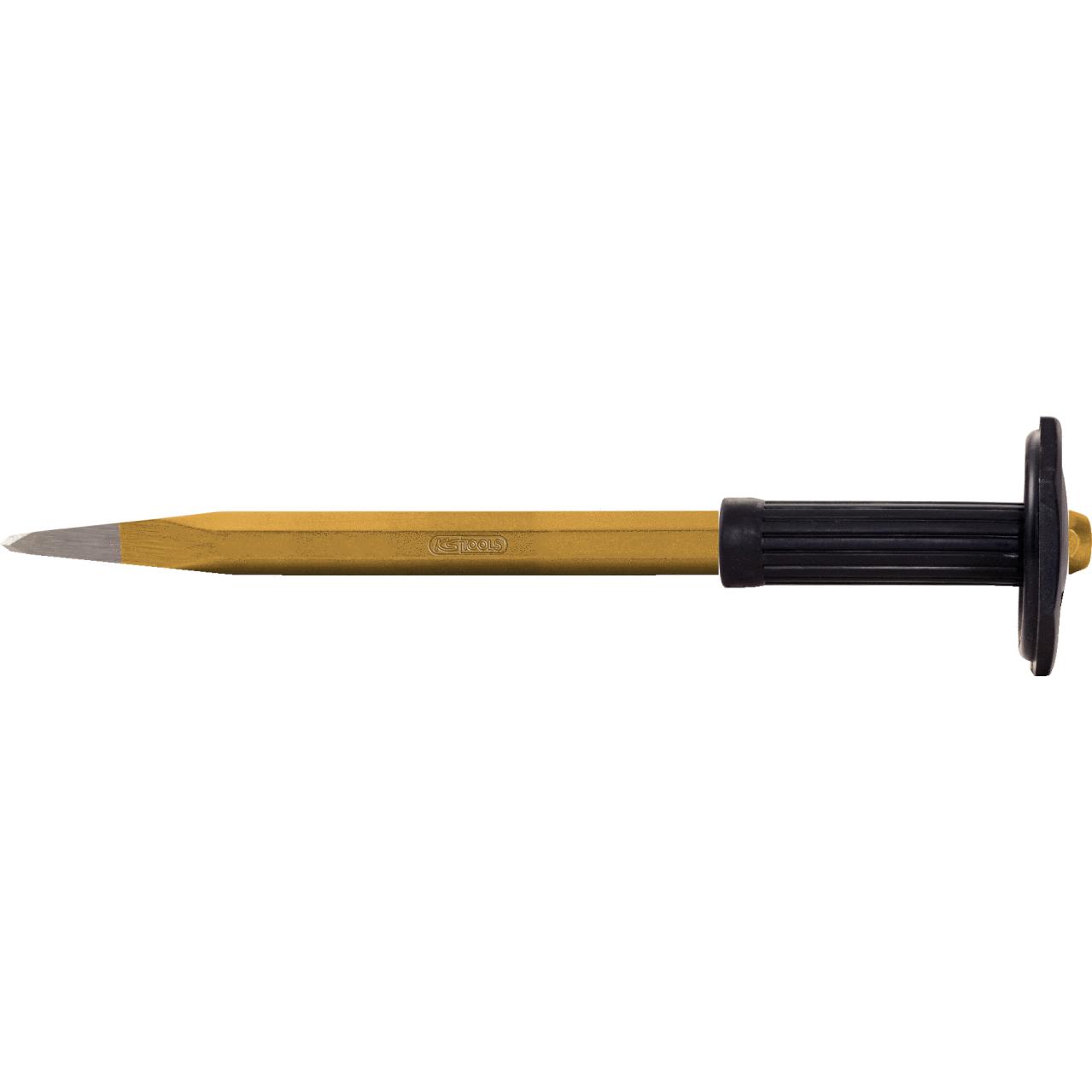 KS Tools Spitzmeißel mit Handschutzgriff, 8-kant, 18x350mm-1 Foto Produkt Allgemein Hämmer, Beile und Treiber