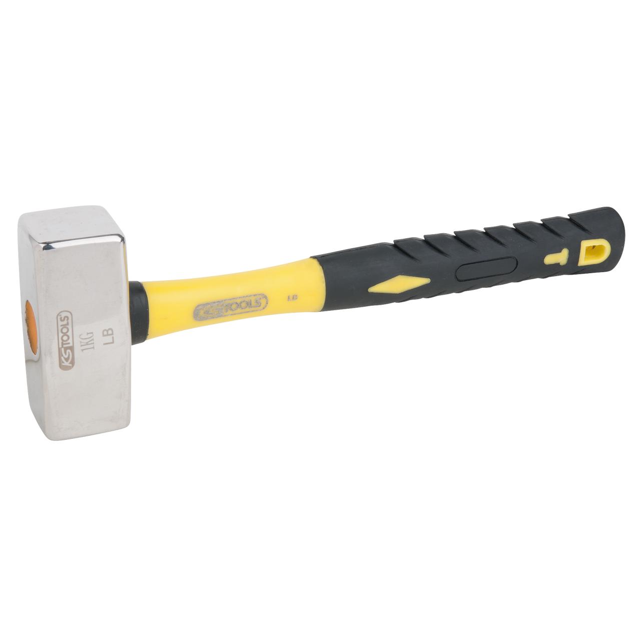 KS Tools EDELSTAHL Fäustel mit Fiberglasstiel, 1350g-1 Foto Produkt Allgemein Hämmer, Beile und Treiber