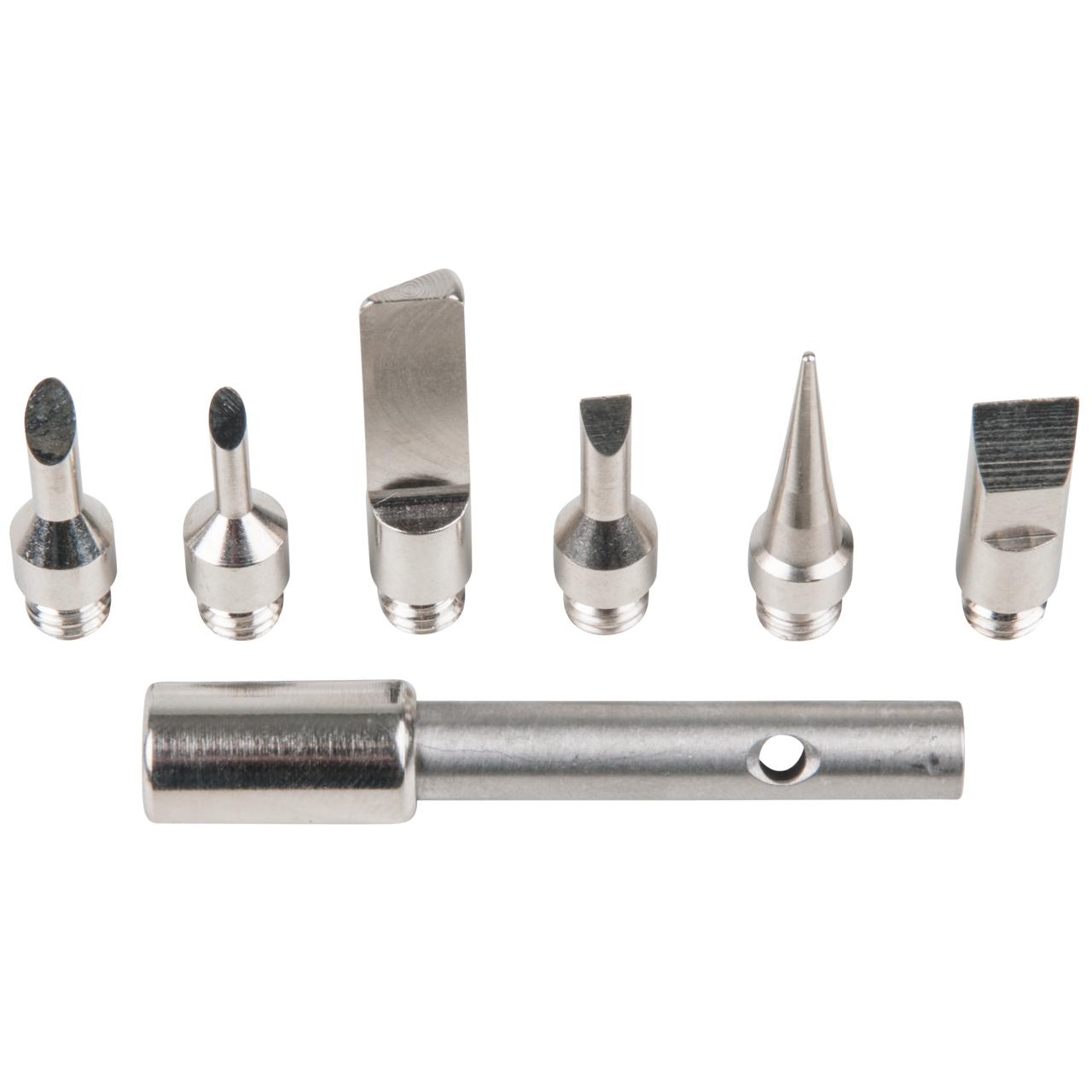 KS Tools Lötkopf mit 6 Einschraub-Lötspitzen-1 Foto Produkt Allgemein Schweissen und Löten