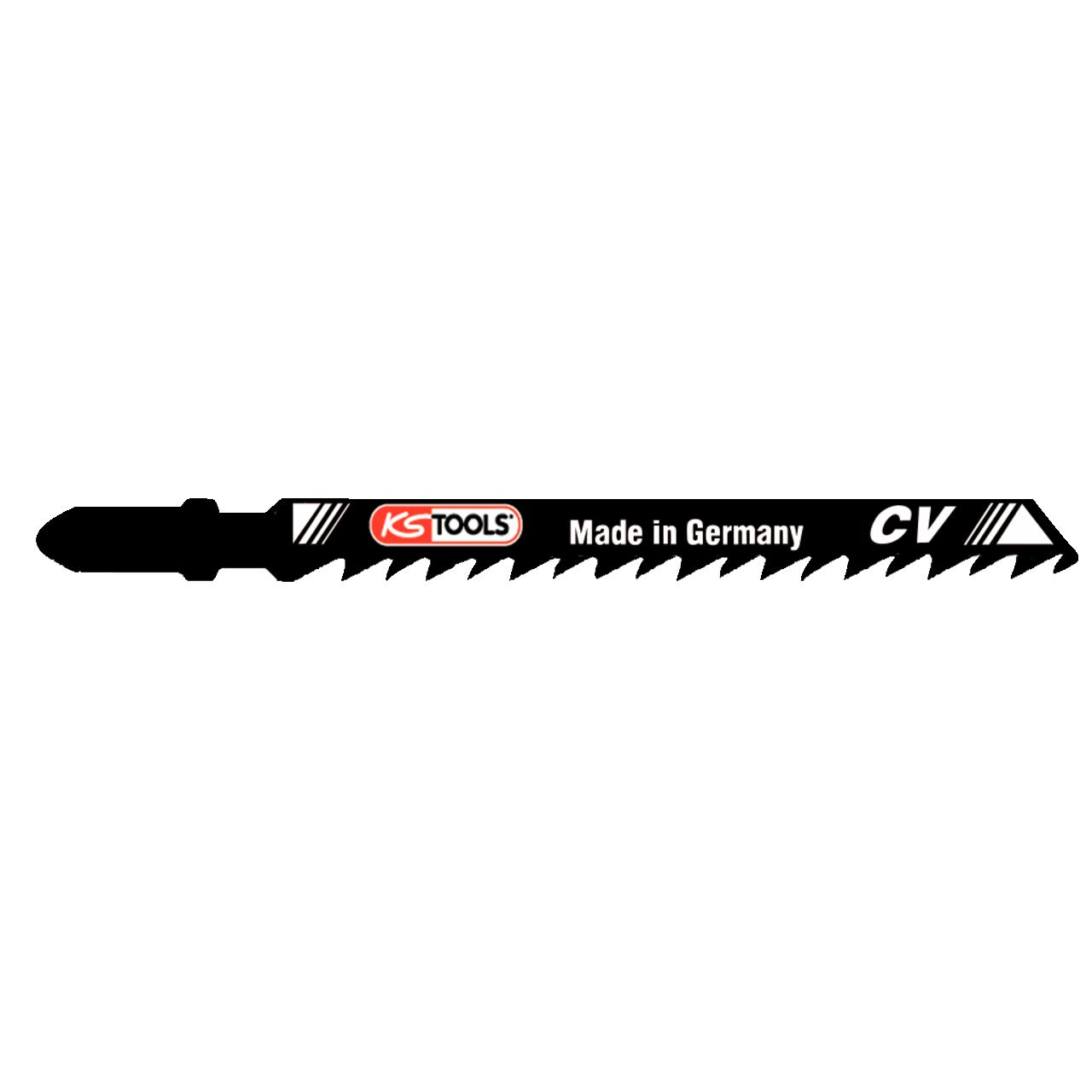 KS Tools Stichsägeblatt, CV, 100mm, 4mm, T144D, 5er Pack-1 Foto Produkt Allgemein Scheren, Schneiden und Sägen