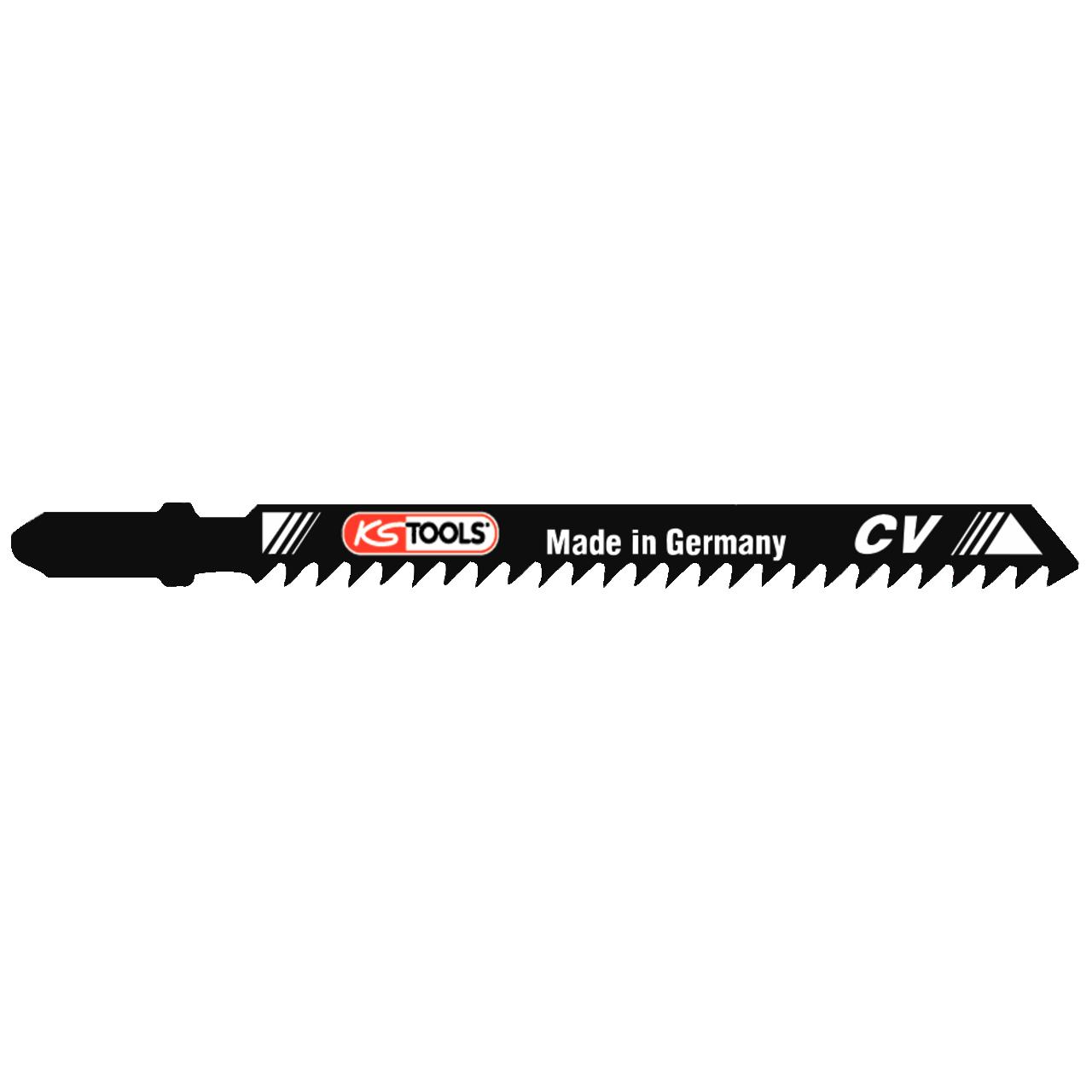 KS Tools Stichsägeblatt, CV, 100mm, 3mm, T111C, 5er Pack-1 Foto Produkt Allgemein Scheren, Schneiden und Sägen