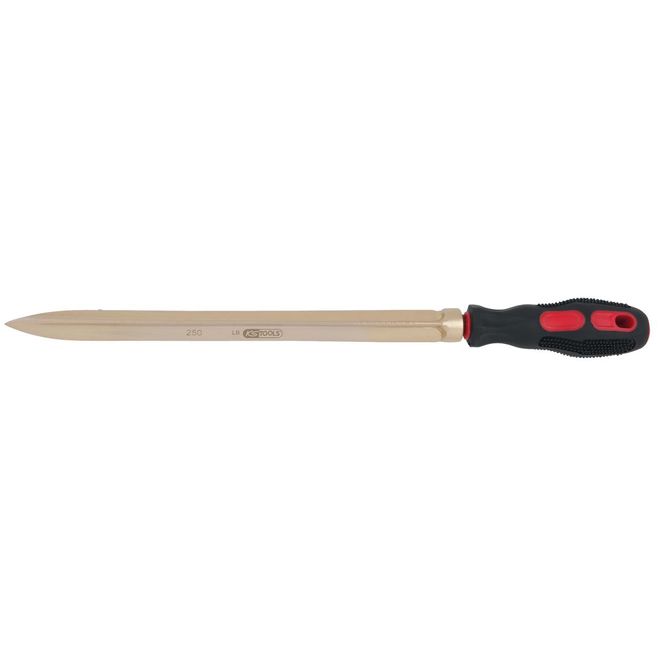 KS Tools BRONZEplus Dreikantschaber 310 mm-1 Foto Produkt Allgemein Scheren, Schneiden und Sägen