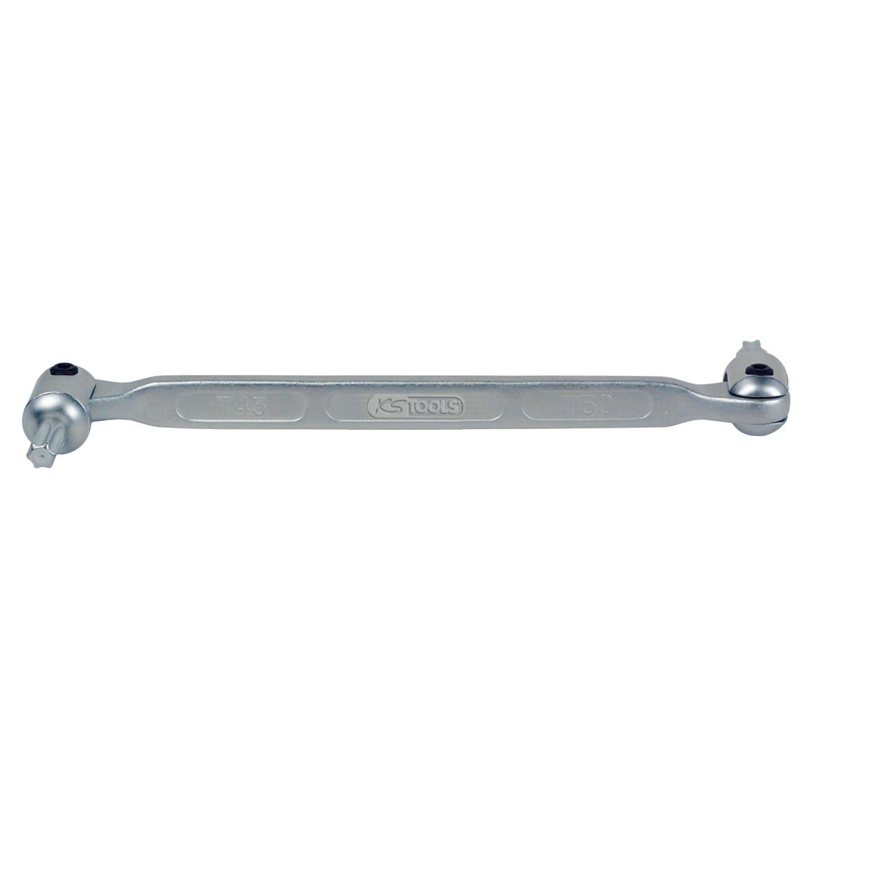 KS Tools Torx-Doppel-Gelenkschlüssel, T15xT20-1 Foto Produkt Allgemein Schlüsselprogramm