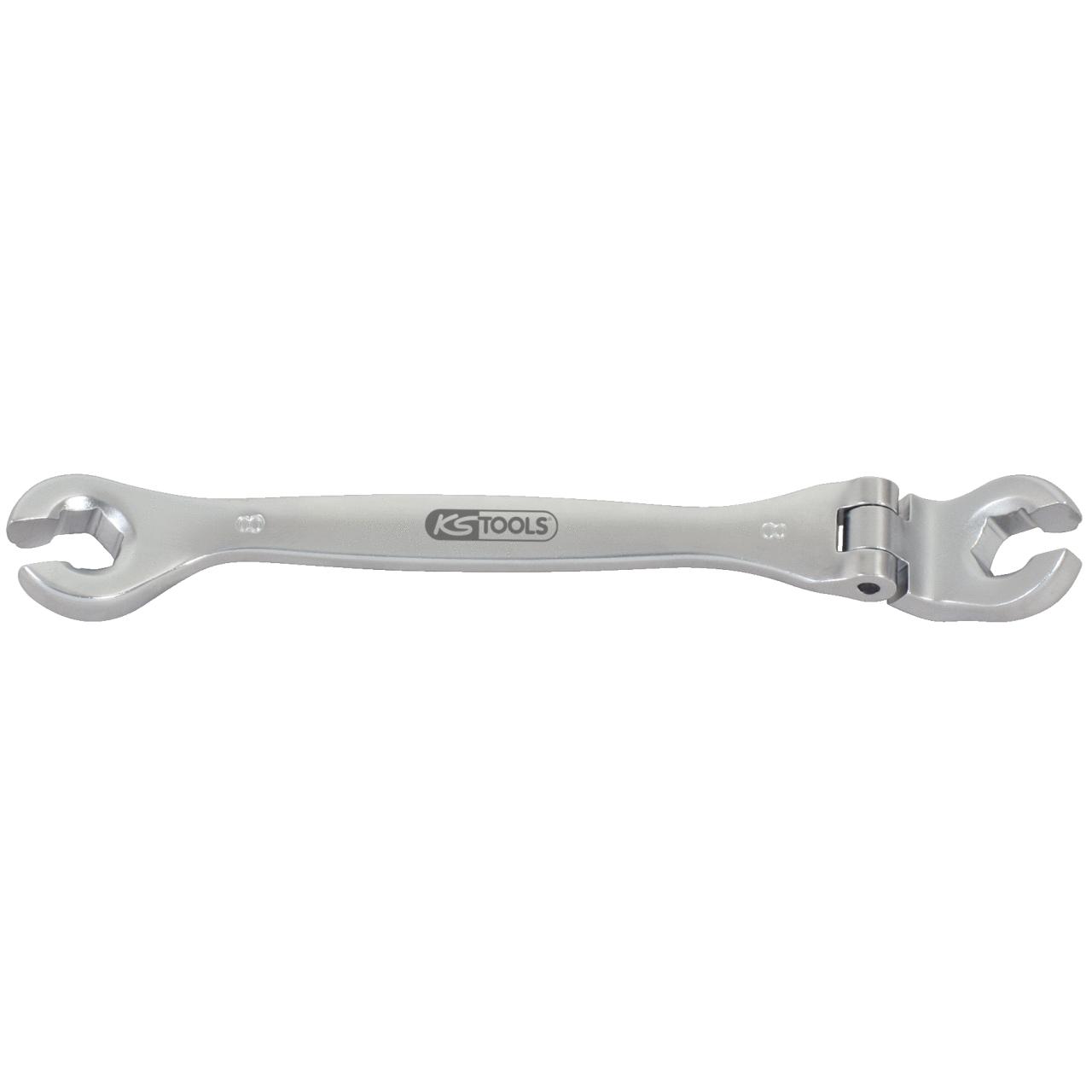 KS Tools CHROMEplus Doppelringschlüssel m.Gelenk, 22mm,offen-1 Foto Produkt Allgemein Schlüsselprogramm