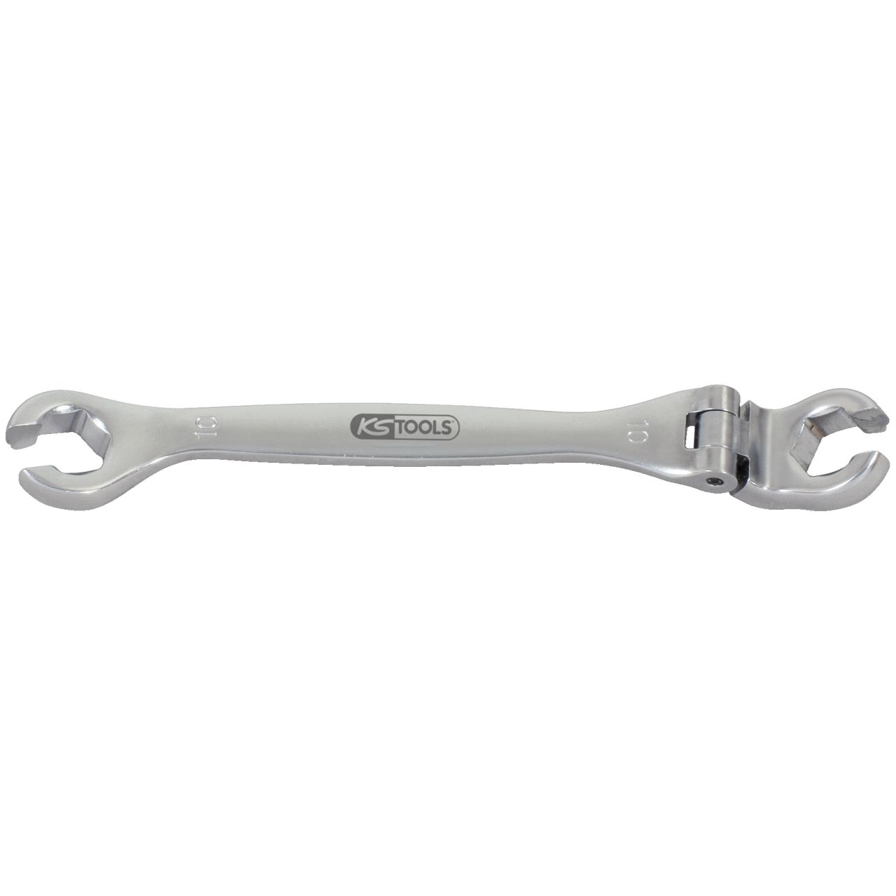 KS Tools CHROMEplus Offener Doppel-Ringschlüssel mit Gelenk, 10mm-1 Foto Produkt Allgemein Schlüsselprogramm