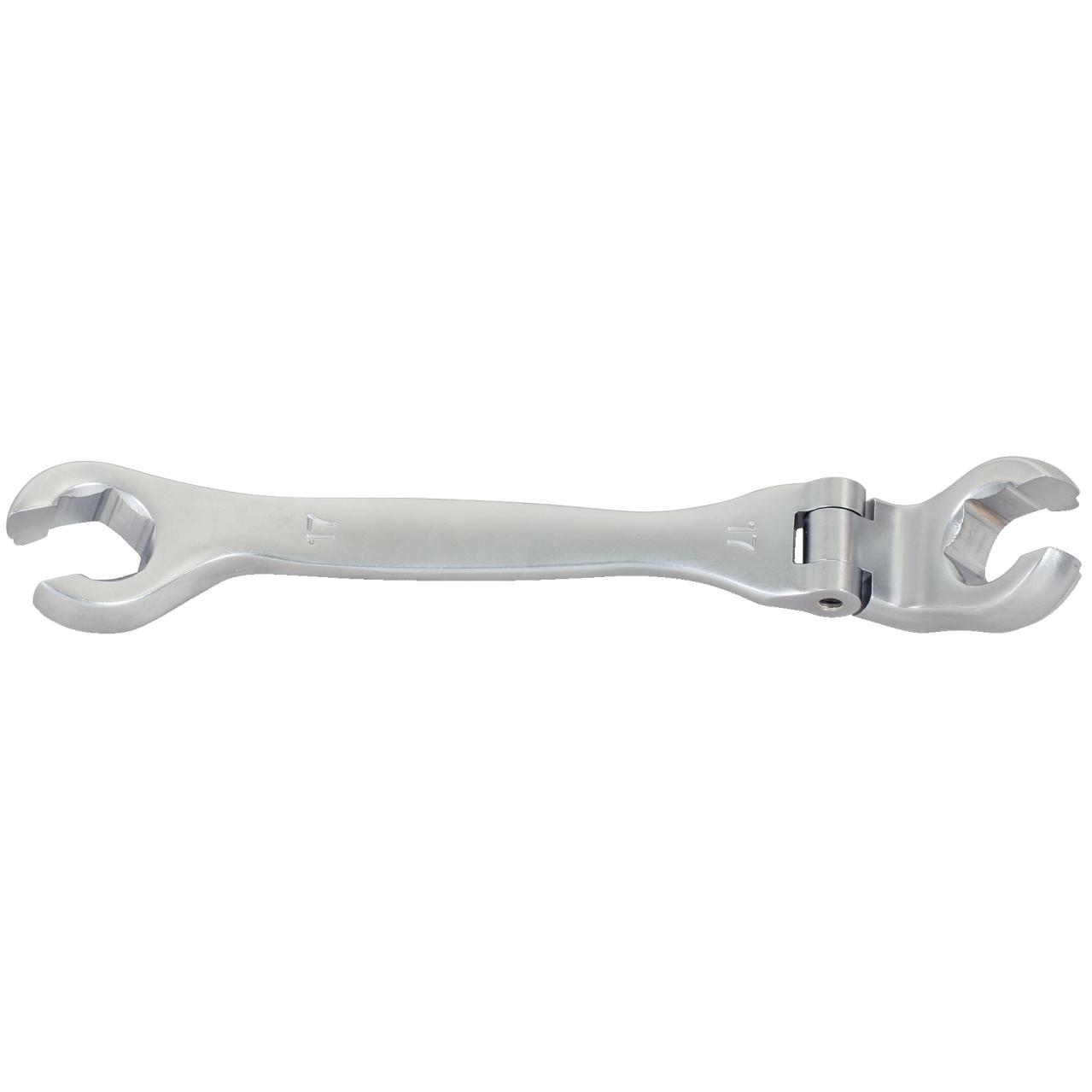 KS Tools CHROMEplus Offener Doppel-Ringschlüssel mit Gelenk, 17mm-1 Foto Produkt Allgemein Schlüsselprogramm