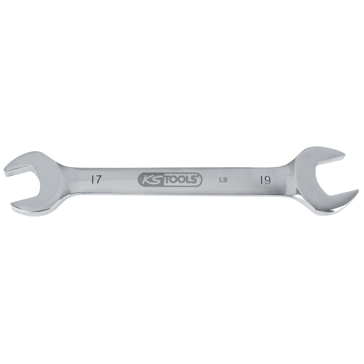 KS Tools EDELSTAHL Doppel-Maulschlüssel, 8x9mm, abgewinkelt-1 Foto Produkt Allgemein Schlüsselprogramm
