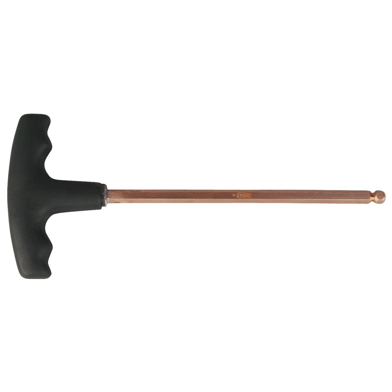 KS Tools BERYLLIUMplus Innensechskant-Winkelstiftschlüssel, T-Griff 5 mm ,mit Kugelkopf-1 Foto Produkt Allgemein Stiftschlüssel