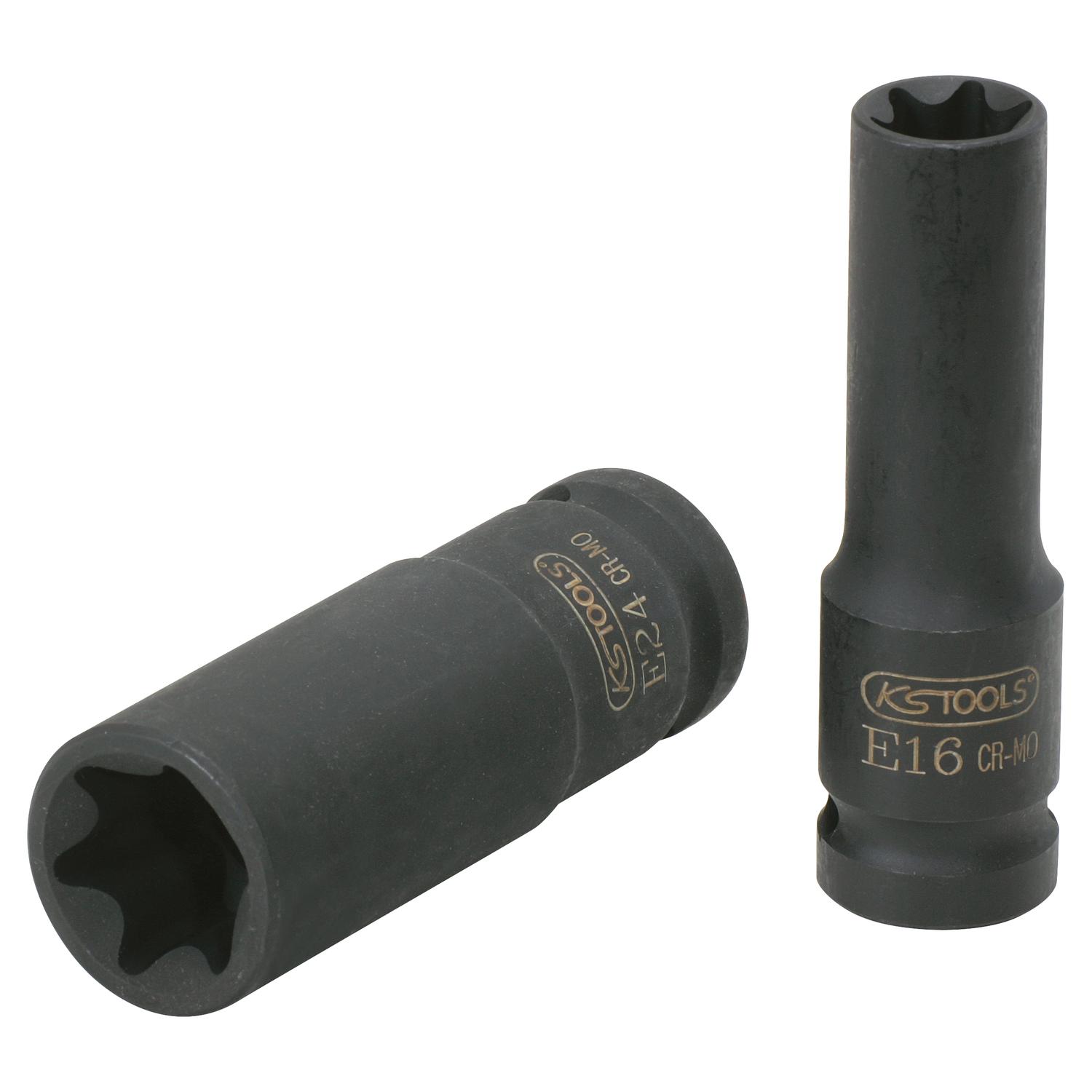 KS Tools 1/2" Torx-E-Kraft-Stecknuss, lang, E16-1 Foto Produkt Allgemein Steckschlüssel