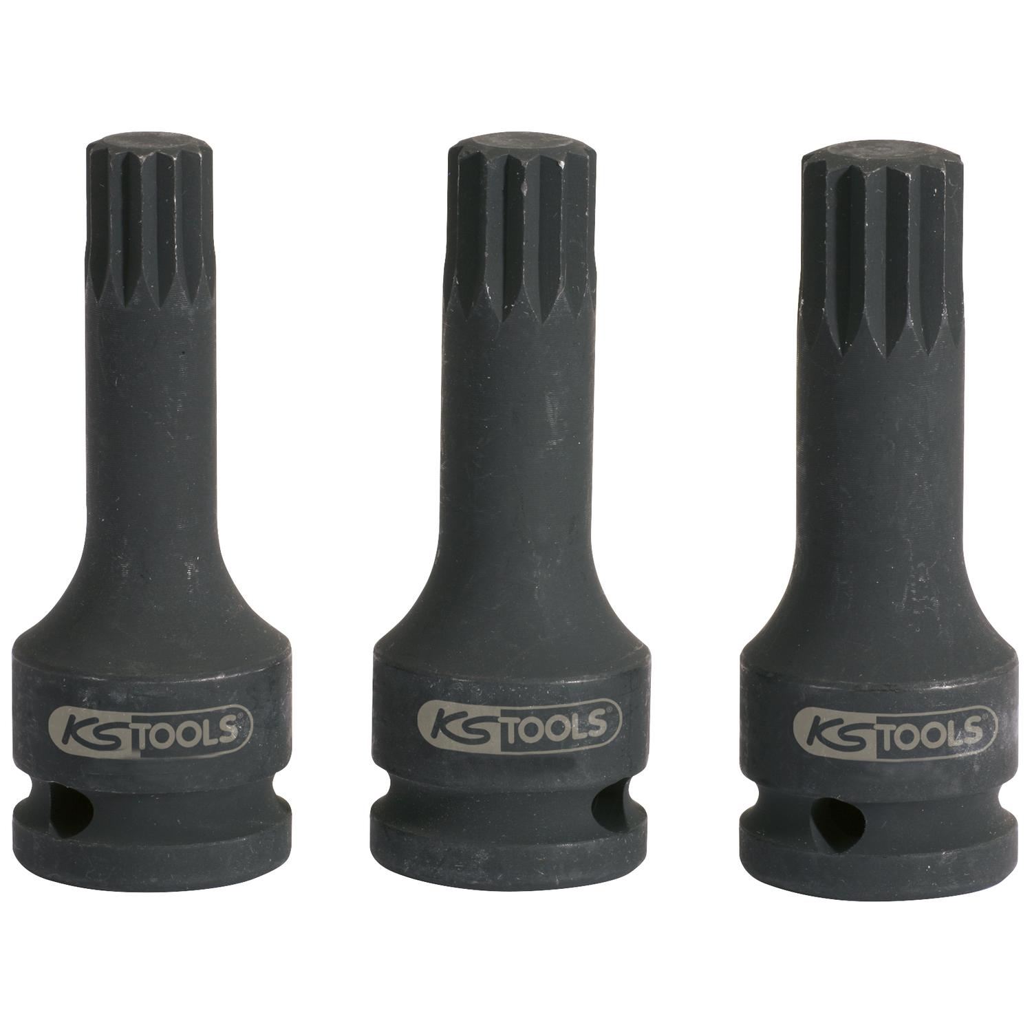 KS Tools 1/2" Kraft-Bit-Stecknuss XZN,lang,M14-1 Foto Produkt Allgemein Steckschlüssel