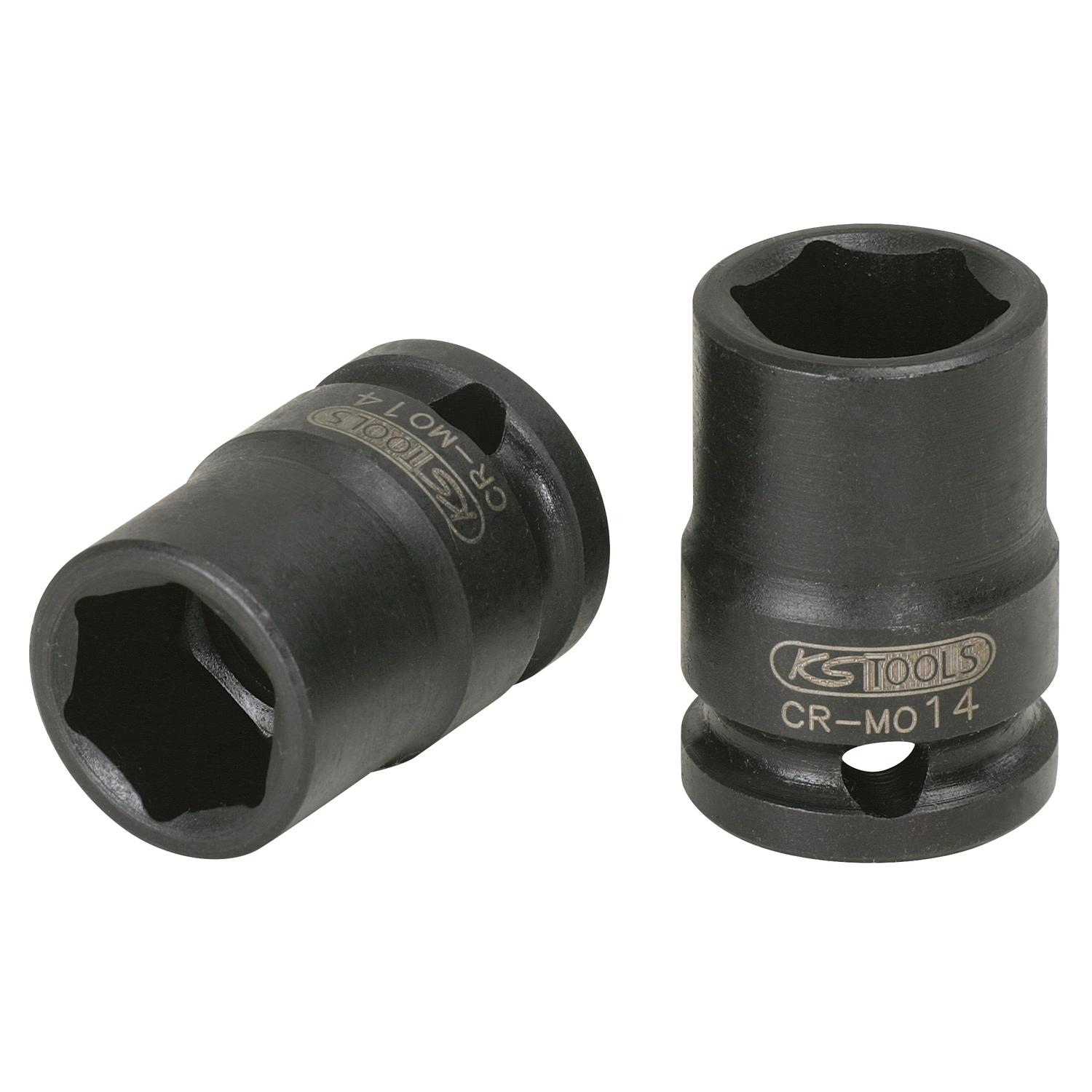 KS Tools 3/8" Sechskant-Kraft-Stecknuss, kurz, 15mm-1 Foto Produkt Allgemein Steckschlüssel