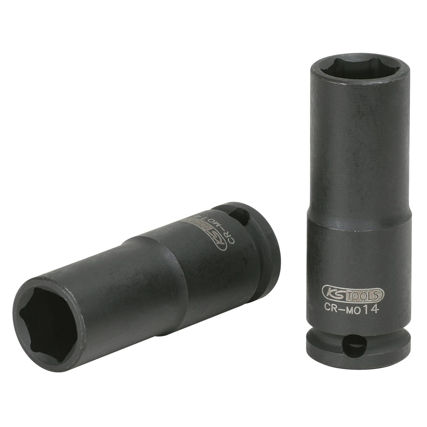KS Tools 3/8" Sechskant-Kraft-Stecknuss, lang, 18mm-1 Foto Produkt Allgemein Steckschlüssel