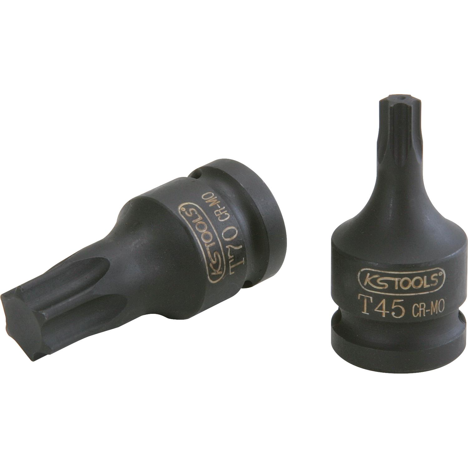 KS Tools 1/2" Kraft-Bit-Stecknuss Torx, kurz, T80-1 Foto Produkt Allgemein Steckschlüssel