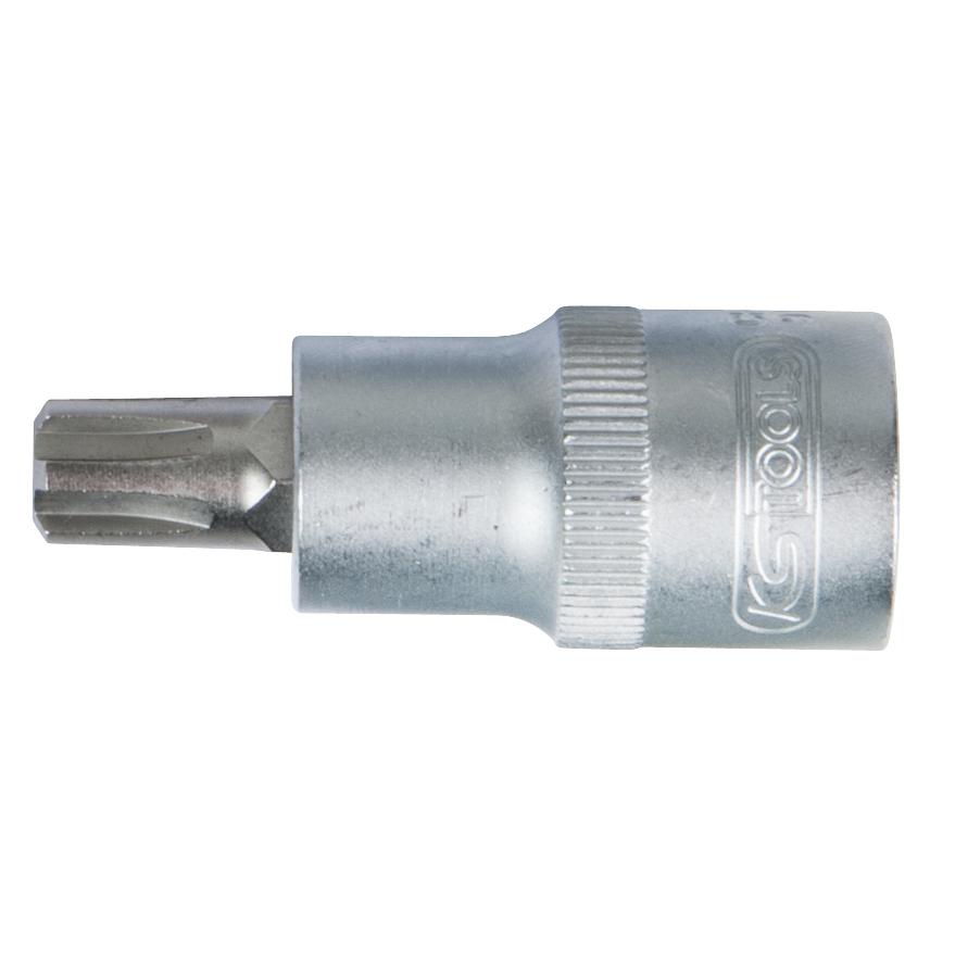 KS Tools 1/4" Bit-Stecknuss für RIBE®-Schrauben, M4, Länge 37 mm-1 Foto Produkt Allgemein Steckschlüssel