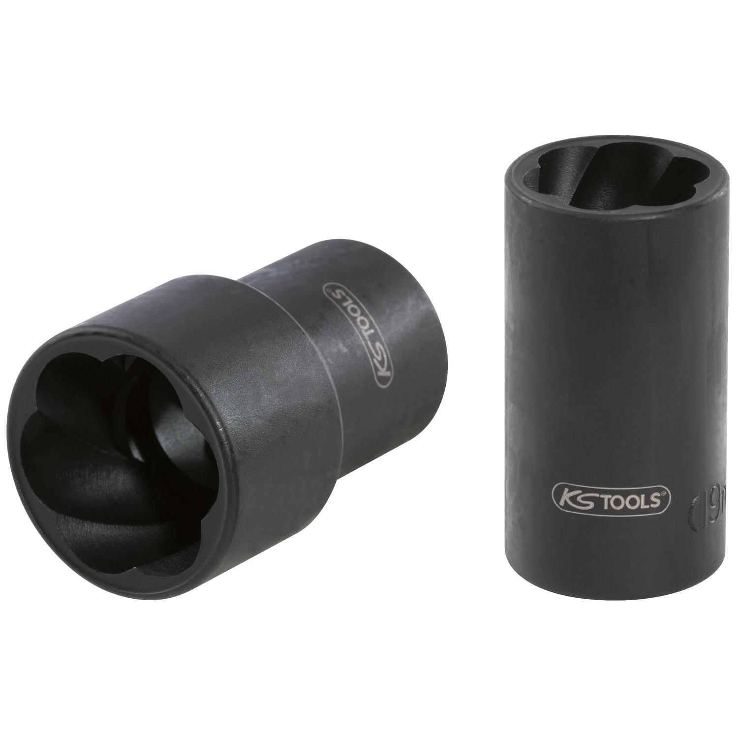 KS Tools 1/2" Spiral-Profil-Kraft-Stecknuss, 27mm-1 Foto Produkt Allgemein Steckschlüssel