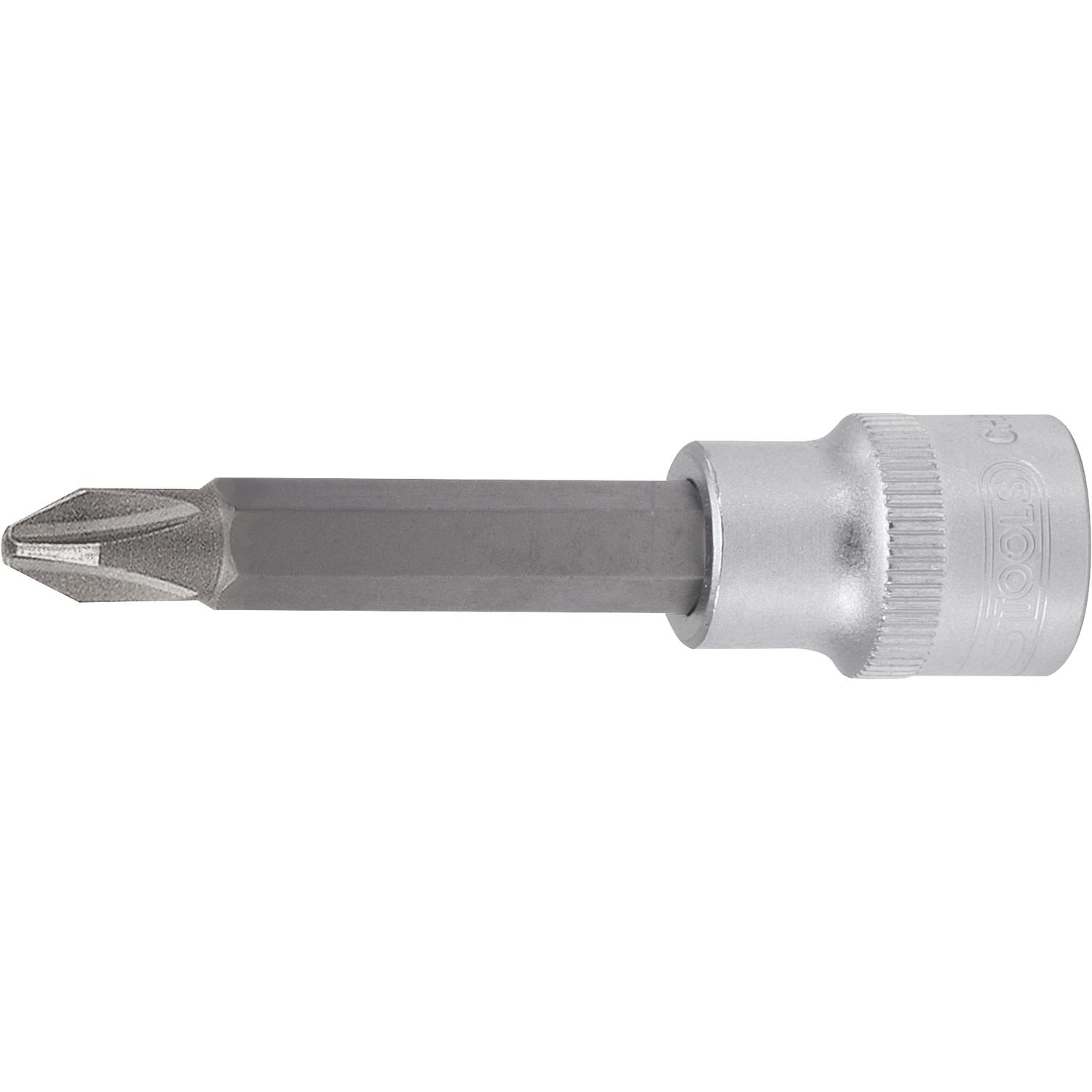 KS Tools 1/2" Bit-Stecknuss, lang, PH2-1 Foto Produkt Allgemein Steckschlüssel