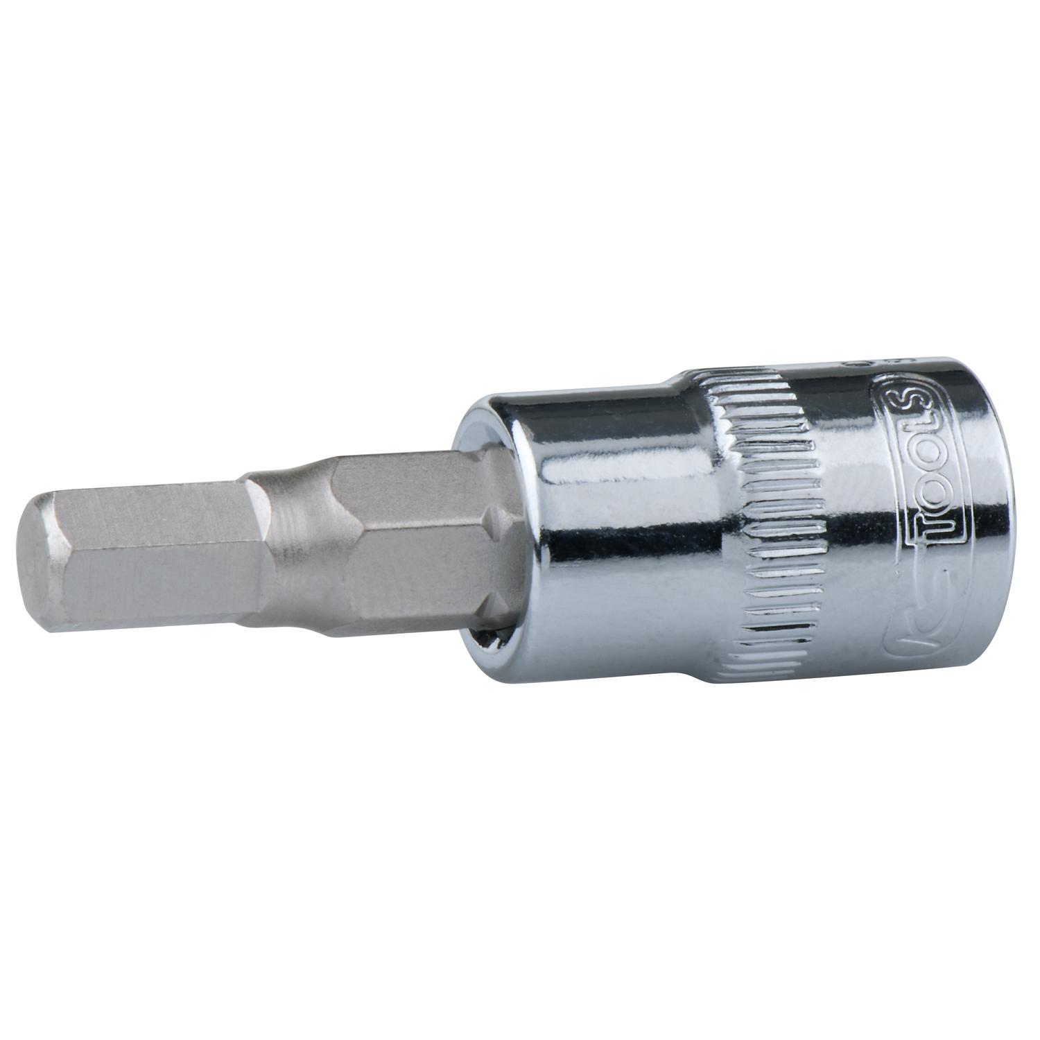 KS Tools 1/4" CHROME Bit-Stecknuss Innensechskant, 5mm-1 Foto Produkt Allgemein Steckschlüssel