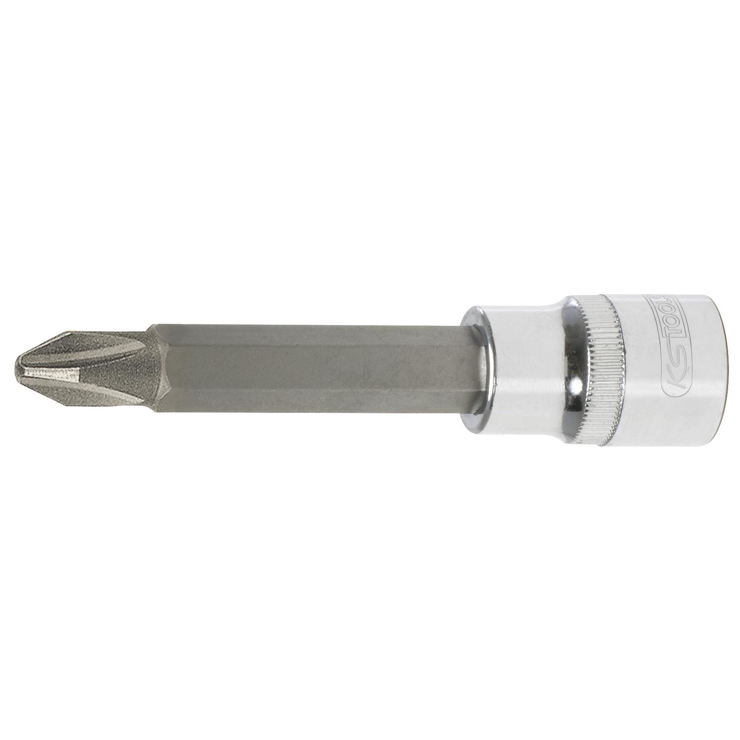 KS Tools 1/2" CHROMEplus Bit-Stecknuss, lang, PH1-1 Foto Produkt Allgemein Steckschlüssel