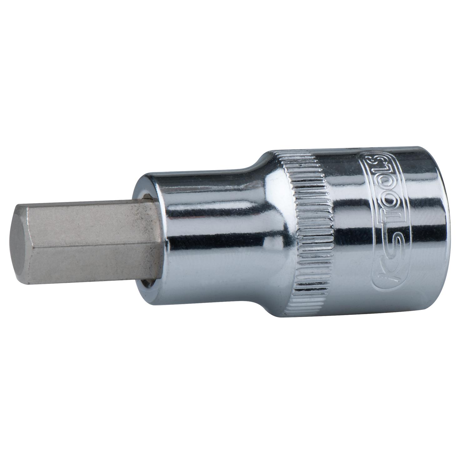 KS Tools 1/2" CHROMEplus Bit-Stecknuss Innensechskant, kurz, 6mm-1 Foto Produkt Allgemein Steckschlüssel