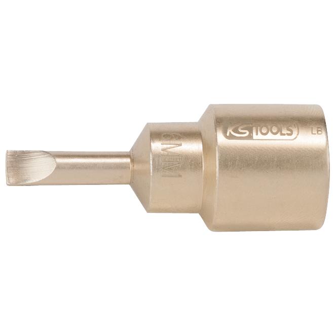 KS Tools BRONZEplus Bit-Stecknuss 1/2" Schlitz 4 mm-1 Foto Produkt Allgemein Steckschlüssel