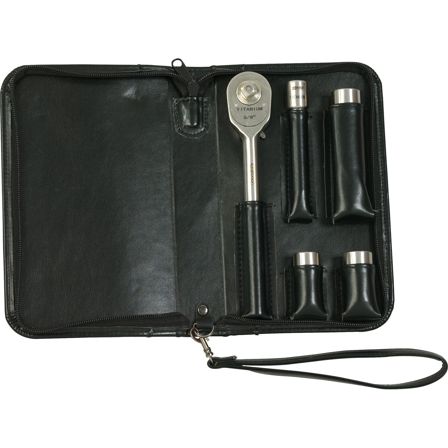 KS Tools 3/8" TITANplus Steckschlüsselnuss-Satz, 5-tlg-1 Foto Produkt Allgemein Steckschlüssel