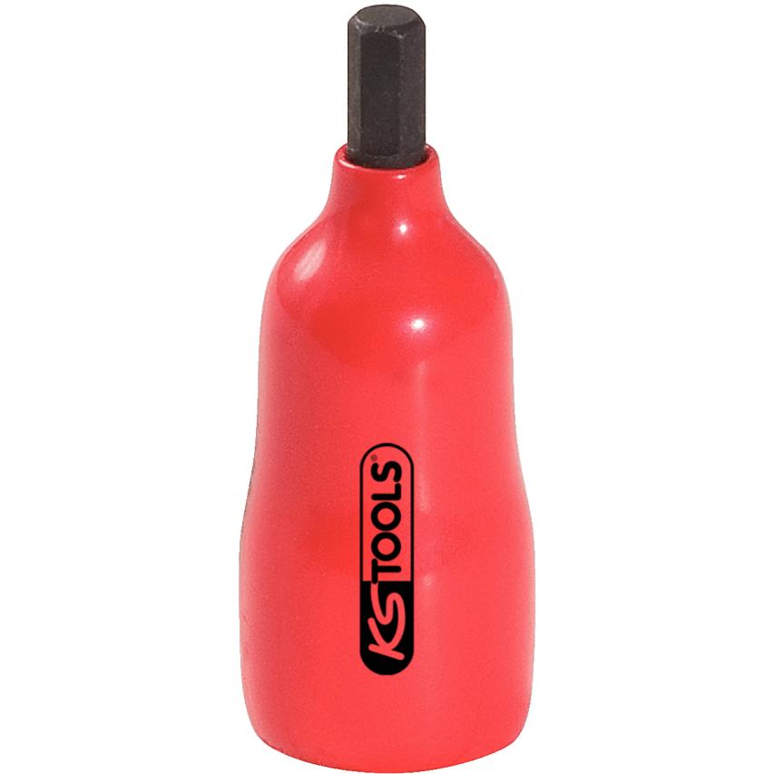 KS Tools 1/4" Bit-Stecknuss mit Schutzisolierung für Innensechskant-Schrauben, 8mm-1 Foto Produkt Allgemein VDE