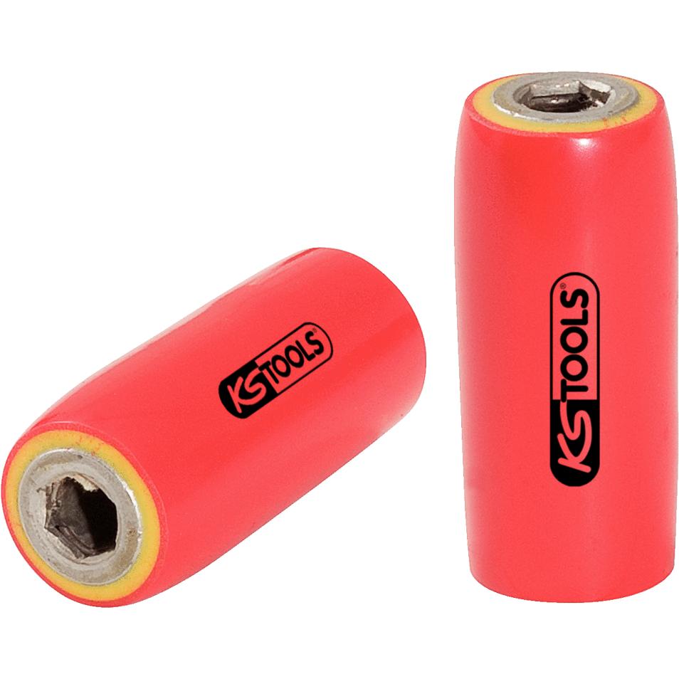 KS Tools 3/8" Bithalter mit Schutzisolierung für 8 mm Bits-1 Foto Produkt Allgemein VDE